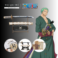 Wooden Art ki-gu-mi Zoro Sword Wado Ichimonji