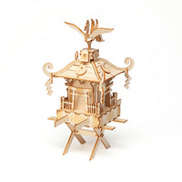 Wooden Art wa-gu-mi Portable Shrine Mikoshi