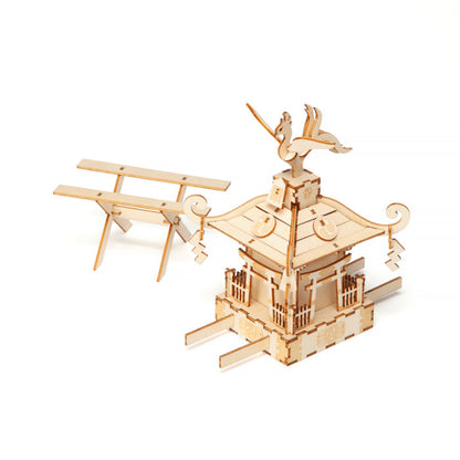 Wooden Art wa-gu-mi Portable Shrine Mikoshi