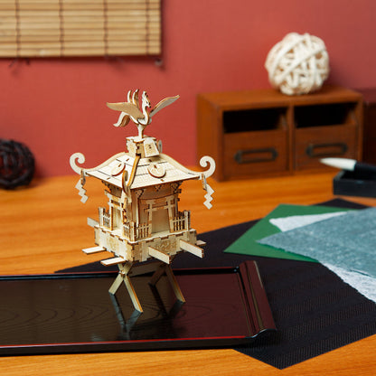 Wooden Art wa-gu-mi Portable Shrine Mikoshi