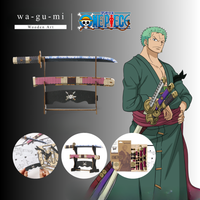 Wooden Art ki-gu-mi Zoro Sword Sandai Kitetsu