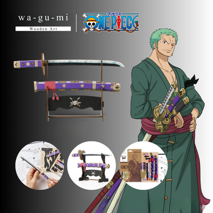 Wooden Art ki-gu-mi Zoro Sword Enma