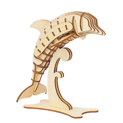 Wooden Art wa-gu-mi Dolphin