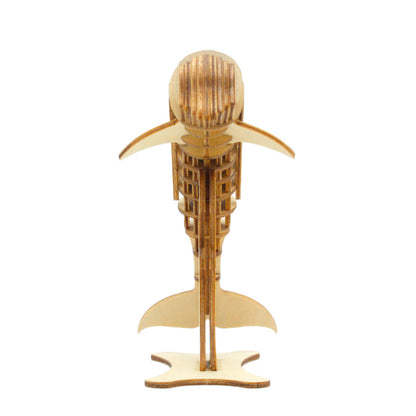 Wooden Art wa-gu-mi Dolphin