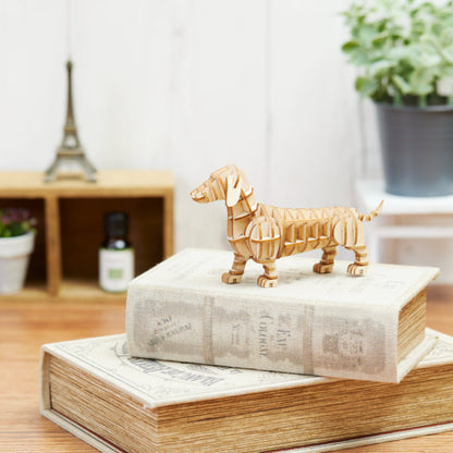 Wooden Art wa-gu-mi Dachshund