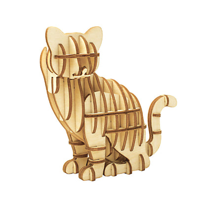 Wooden Art wa-gu-mi Cat