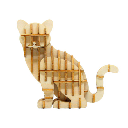 Wooden Art wa-gu-mi Cat