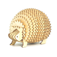 Wooden Art wa-gu-mi Hedgehog Memo Stand