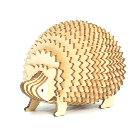 Wooden Art wa-gu-mi Hedgehog Memo Stand