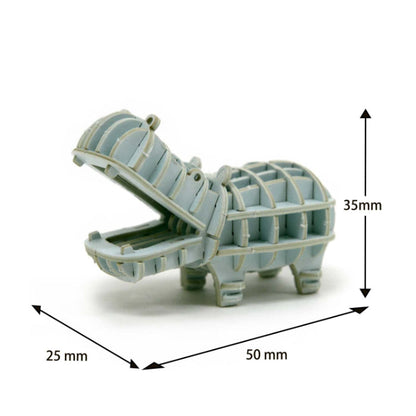 Paper Art si-gu-mi Hippo