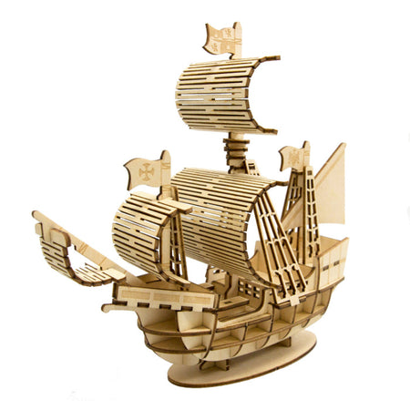 Wooden Art wa-gu-mi Sailing Vessel