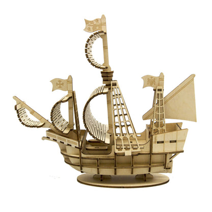 Wooden Art wa-gu-mi Sailing Vessel