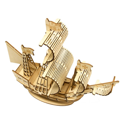 Wooden Art wa-gu-mi Sailing Vessel