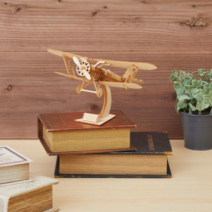 Wooden Art wa-gu-mi Biplane
