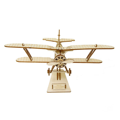 Wooden Art wa-gu-mi Biplane