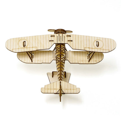Wooden Art wa-gu-mi Biplane
