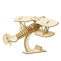 Wooden Art wa-gu-mi Biplane