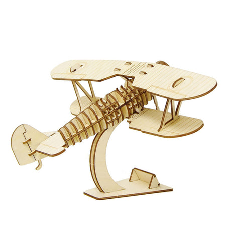 Wooden Art wa-gu-mi Biplane