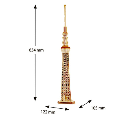 Wooden Art wa-gu-mi Tokyo Tower