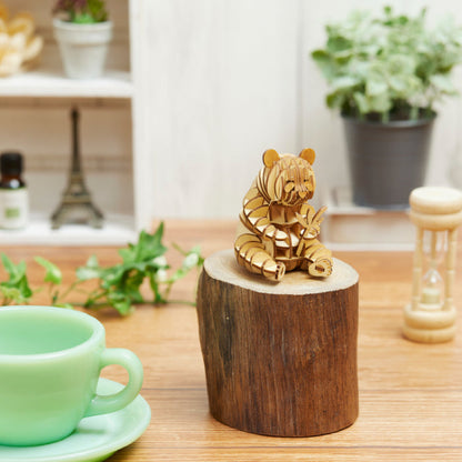 Wooden Art wa-gu-mi Giant Panda