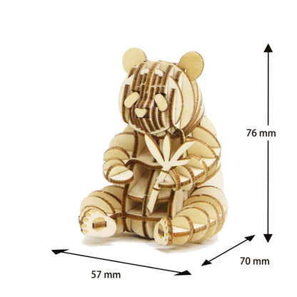 Wooden Art wa-gu-mi Giant Panda