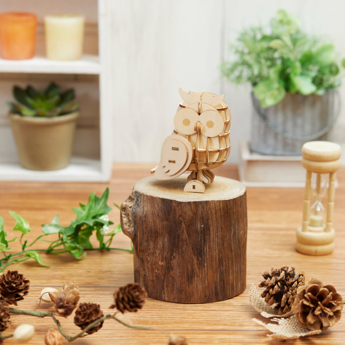 Wooden Art wa-gu-mi Owl