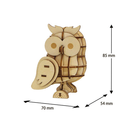 Wooden Art wa-gu-mi Owl