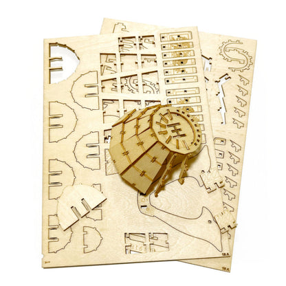Wooden Art wa-gu-mi Kabuto Memo Stand