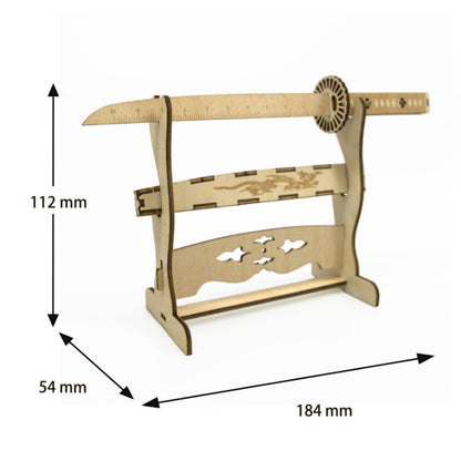 Wooden Art wa-gu-mi Japanese Sword Katana