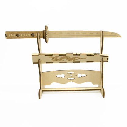 Wooden Art wa-gu-mi Japanese Sword Katana