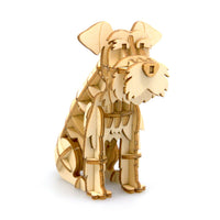 Wooden Art wa-gu-mi Miniature Schnauzer