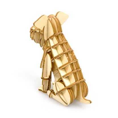 Wooden Art wa-gu-mi Miniature Schnauzer