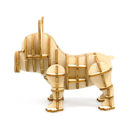 Wooden Art wa-gu-mi French Bulldog