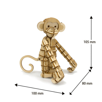 Wooden Art wa-gu-mi Monkey