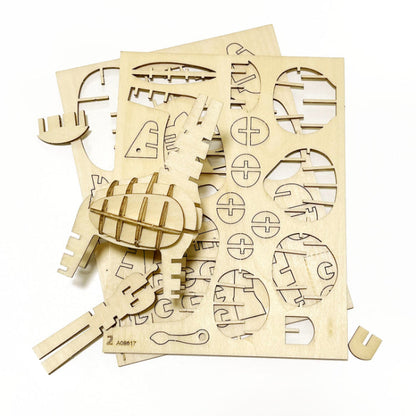 Wooden Art wa-gu-mi Giraffe