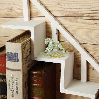 Paper Art si-gu-mi PLUS Wooden Rocking Horse
