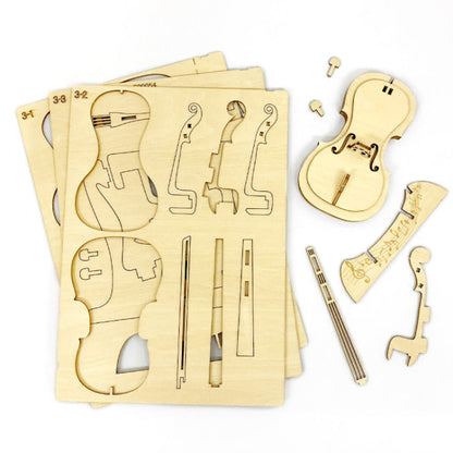 Wooden Art wa-gu-mi Cello Cell Phone Stand