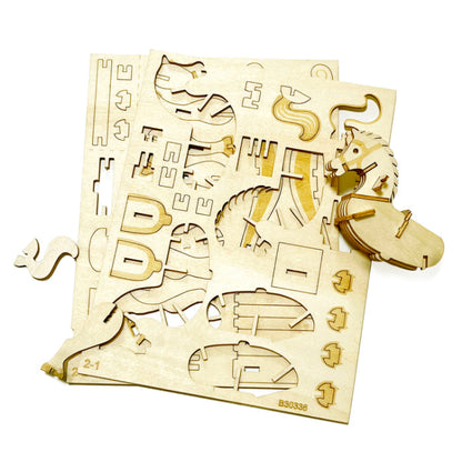Wooden Art wa-gu-mi Rocking Horse
