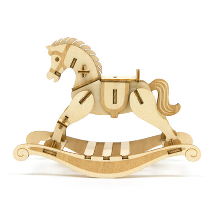 Wooden Art wa-gu-mi Rocking Horse