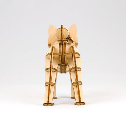 Wooden Art wa-gu-mi Brushwood Dog
