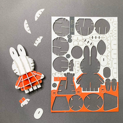 Paper Art si-gu-mi PLUS Dick Bruna Standing Miffy
