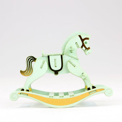 Paper Art si-gu-mi PLUS Wooden Rocking Horse