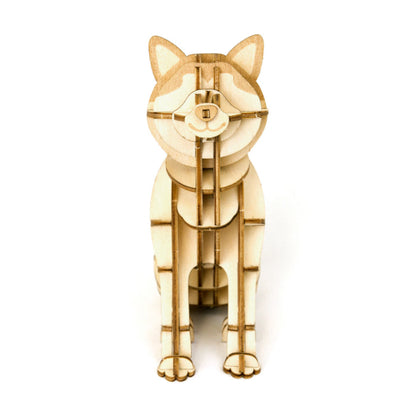 Wooden Art wa-gu-mi Akita Inu