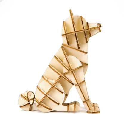 Wooden Art wa-gu-mi Akita Inu