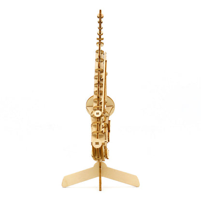 Wooden Art wa-gu-mi Saxophone Pen Stand