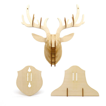 Wooden Art wa-gu-mi Deer Wall Décor