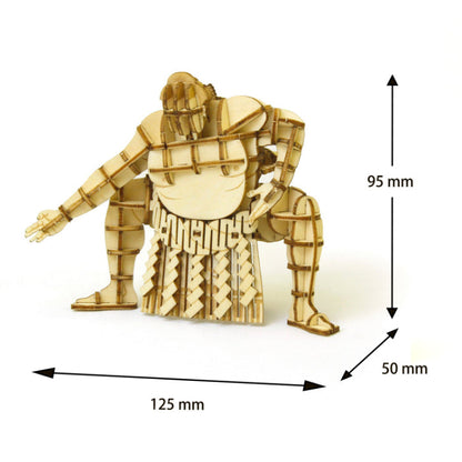 Wooden Art wa-gu-mi Yokozuna - Unryu Type