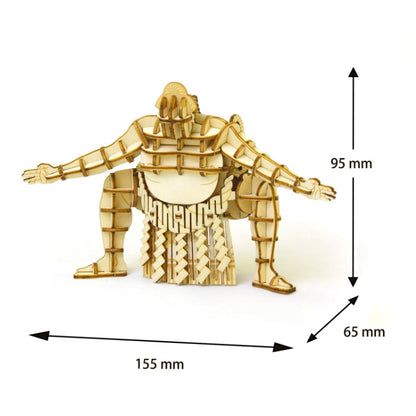 Wooden Art wa-gu-mi Yokozuna - Shiranui Type