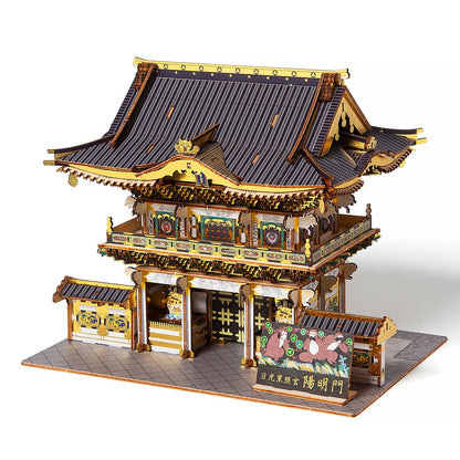 Wooden Art wa-gu-mi Nikko Toshogu Yomeimon Gate