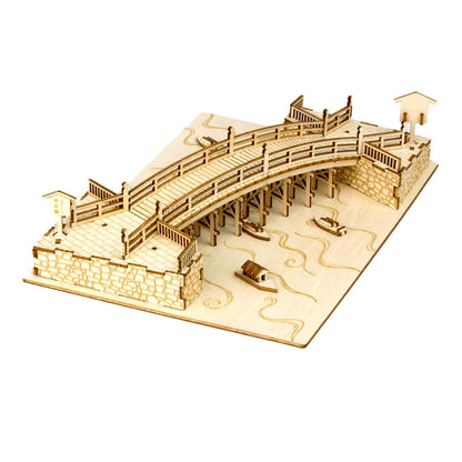 Wooden Art wa-gu-mi  Nihonbashi Bridge